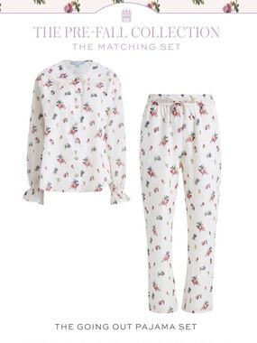 Hill House Home Rosemary Going Out Pajama Set XL